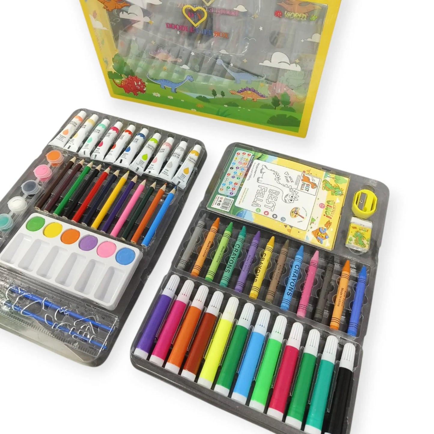 CSJ-717 60 Colour Stationery Set for Girls and Boys {Random Color}