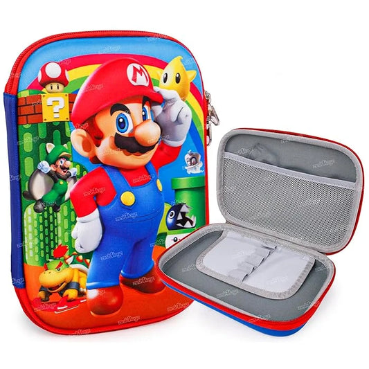 10243 Mario Cartoon Design Pencil Pouch 20 Cm × 12 Cm