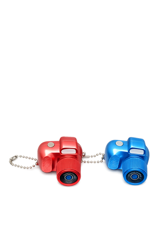 20848 Mini Shock Camera Keychain – Funny Electric Prank Toy {Random Color}