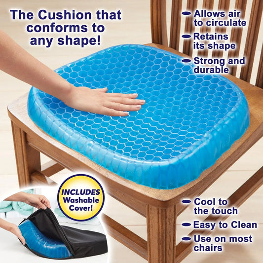 4155 Egg Sitter Seat Cushion with Non-Slip Cover