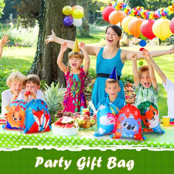 2104 Cartoon Printed Dori Bag for Girls