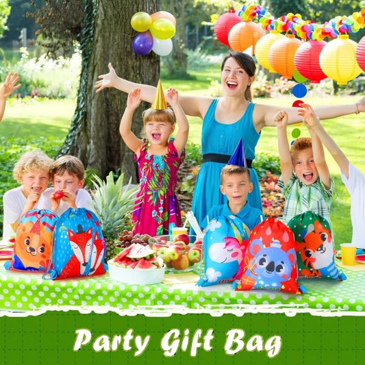 2104 Cartoon Printed Dori Bag for Girls