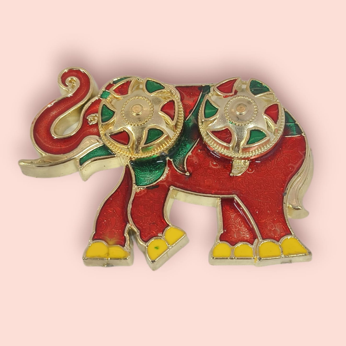 11361 Haldi Kumkum Colourful Cow Holder for Festival items