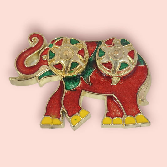 11361 Haldi Kumkum Colourful Cow Holder for Festival items