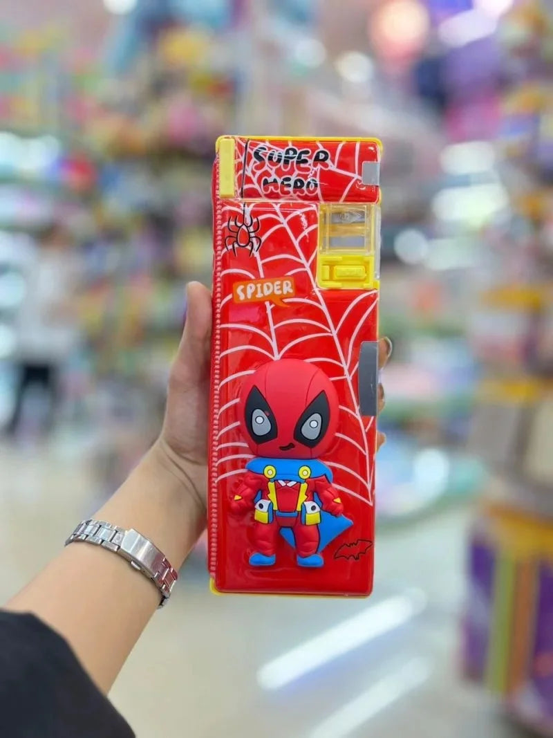 HBC-569-8 3D Magnetic Pencil Compass Box {Multicolor}