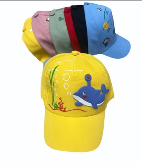 20104 Zacharias Unisex Kids Cotton Baseball Cap {Random Design}