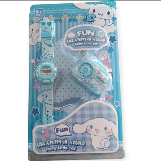 20092 Digital Watch and Keychain For Boys & Girls for Kids (Random Design)