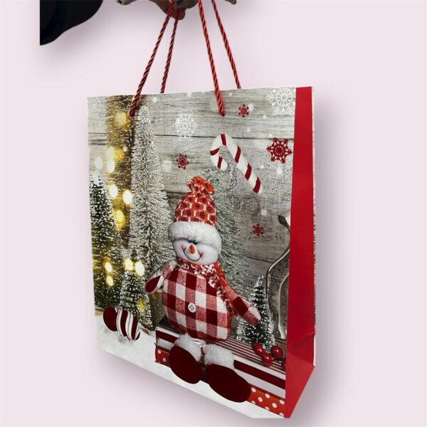 GBT-3654 Christmas Gift Bags Winter Designs for Christmas Gifts {Random Design}