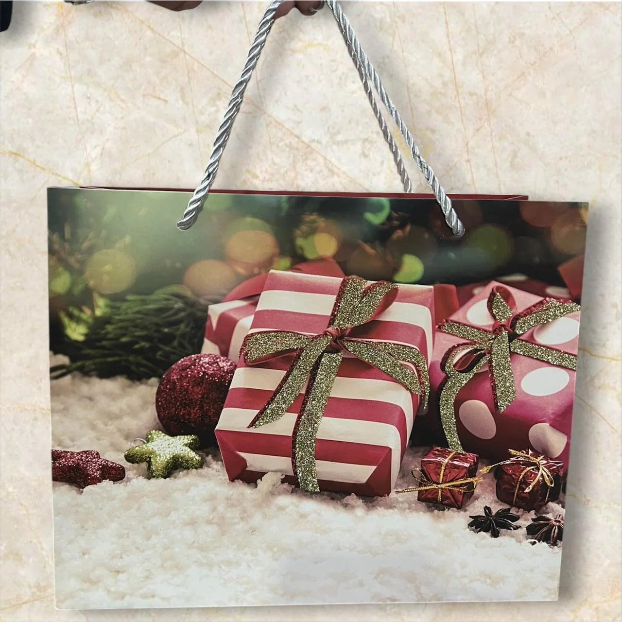 20110 Christmas Gift Bags Beautiful Designs for Christmas Gifts {Random Design}