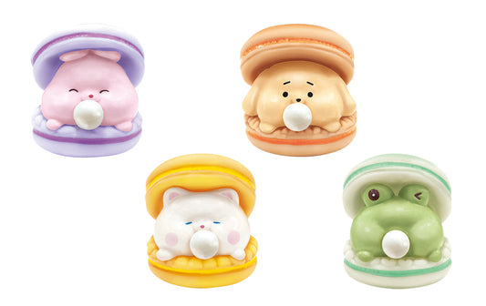 20610 Creative Animal Bubble Burger Squishy Toy – Stress Relief & Fun Pinch Toy {Random Color}
