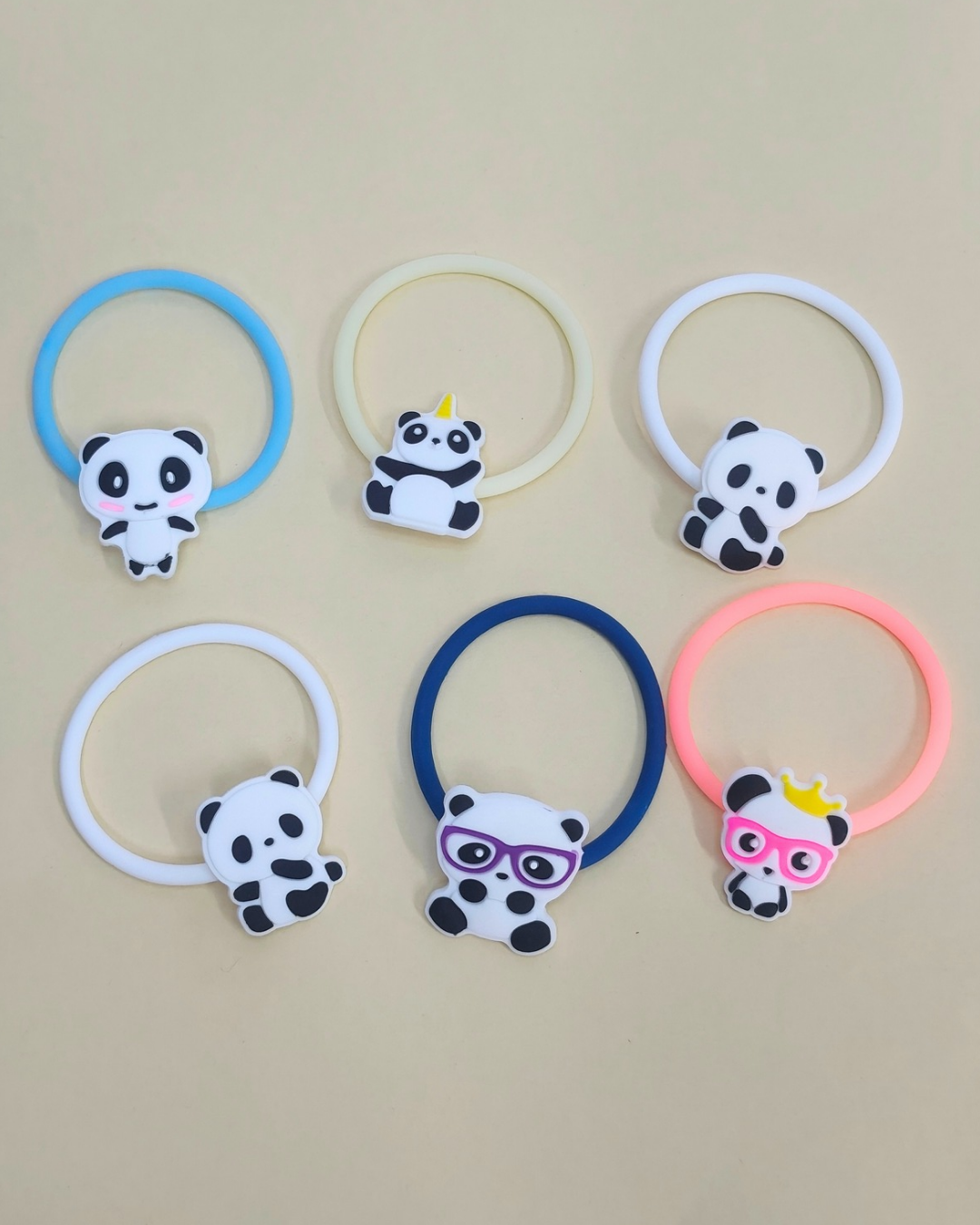 20810 (Pack of 12) Colorful Bracelet for Girls | Soft Silicone Stretch Bracelet | Cute Kids Fashion Accessory {Random Design}