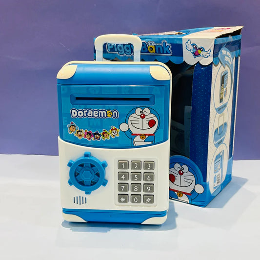 20194 Piggy Savings Bank with Electronic Lock Piggy Bank ATM with Password, Cartoon Piggy Bank for Kids