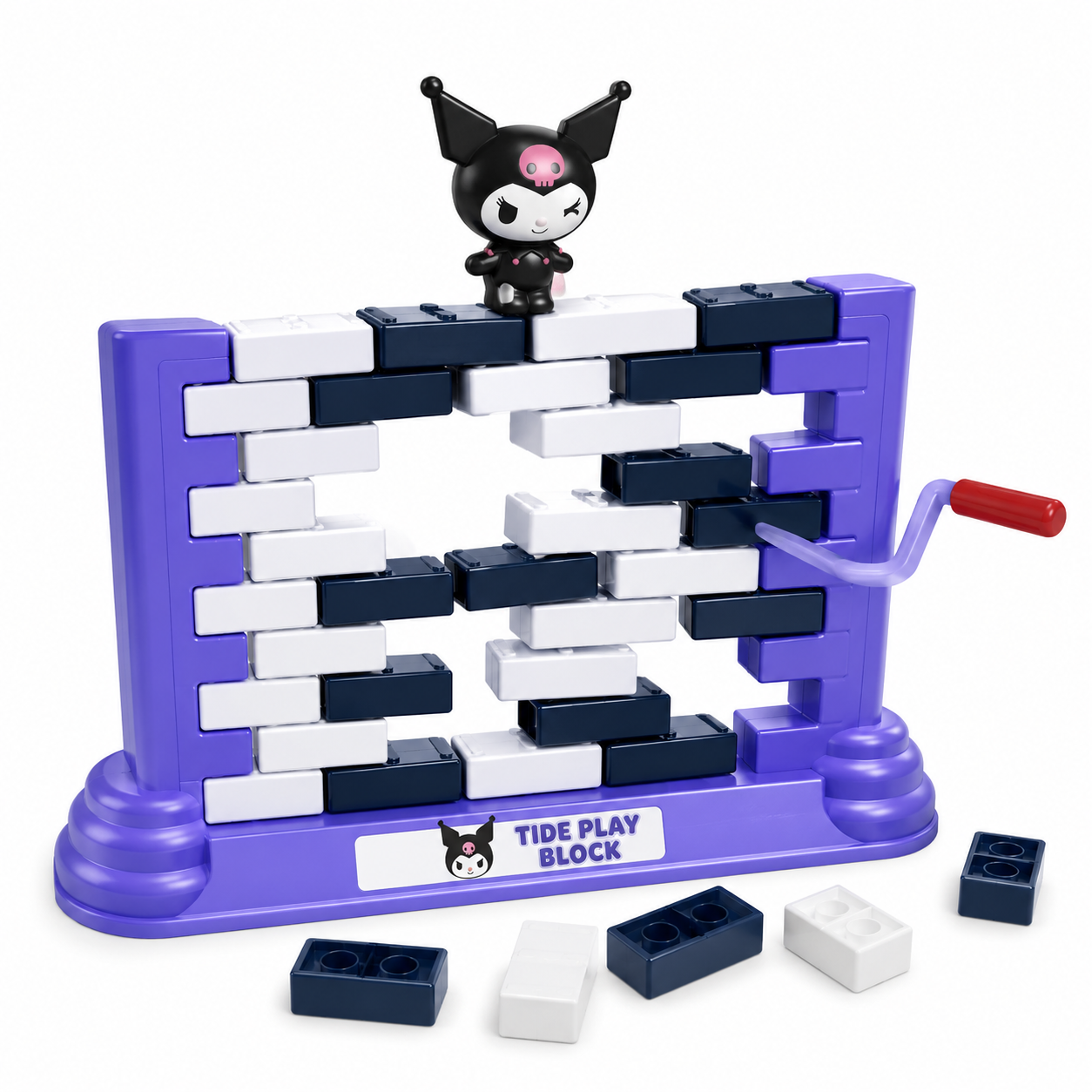 211782 Push Bricks Balance Game – Fun Wall Building Strategy Board Game for Kids & Family