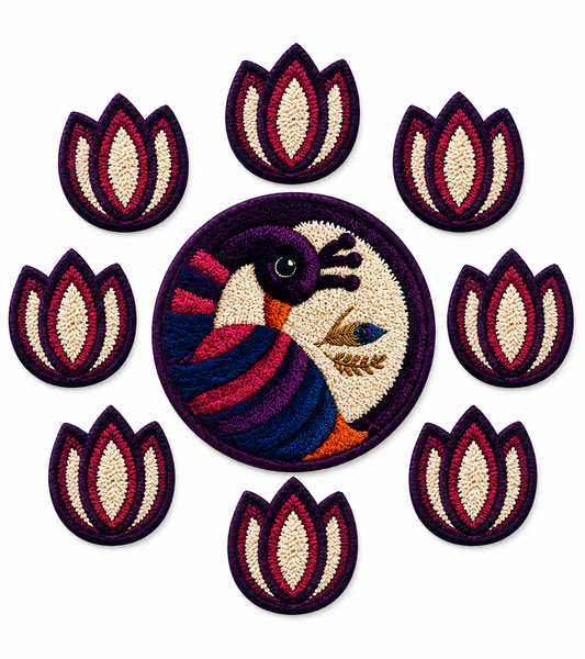 31120 Random Design DIY MDF Rangoli & Wall Decor Craft Kit – Multi-Design - Lotus Mandalas, Kalash Motifs, Paisley (Kalka) Shapes & Sunburst Cutouts | Wooden Art & Craft Bases for Painting, Resin Art, Mandala Art, Diwali Decoration & Home Decor