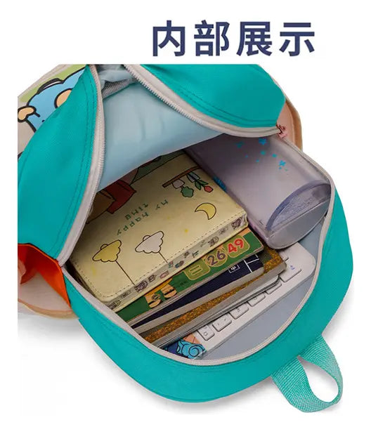 20541 Hot Selling Waterproof Cartoon Unisex Kids bag with Spine Protection for Kindergarten School {Random Color}