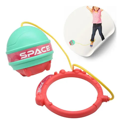 10723 Kids’ Rope Ankle Skip Ball with Light Flashing Flexible Sports Toy, Safe Fitness Toy, Skip Balls for Girls Boys