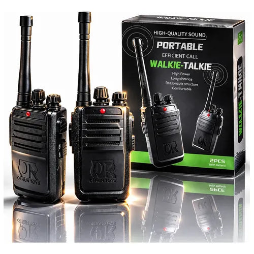 JL111-18 Kit Radio Comunicador Walkie Talkie, Brinquedo Infantil para Aventura e Diversao, Brincadeiras ao Ar Livre, Presente Criativo e Divertido para Criancas