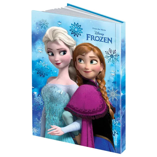C0270 Disney Characters  Frozen 2 -personal dairy , Secret Journal with Lock & Key Arabic Hard Cover 100 pages {Random cartoon}