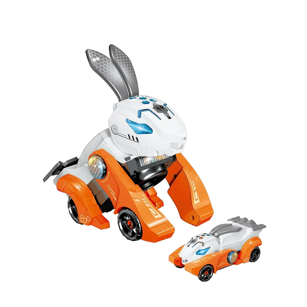 168-28. Flash childrens electrical rabbit Deformation car