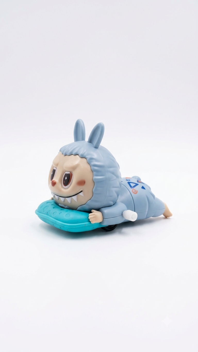 21233 Moving Toy, Cute Crawling Action Figure, Cartoon Clockwork Toy for Kids