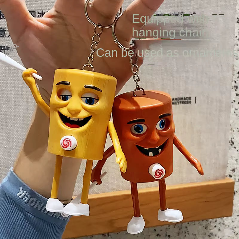 20322 Face Changing Expression Keychain – Mood Flip Emoji Key Ring Toy with Multiple Expressions for Kids