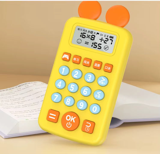 V20 Electronic Math Games for Kids Addition, Subtraction, Multiplication & Division, Calculator for Kids Size=11*7 Cm {Multicolour}