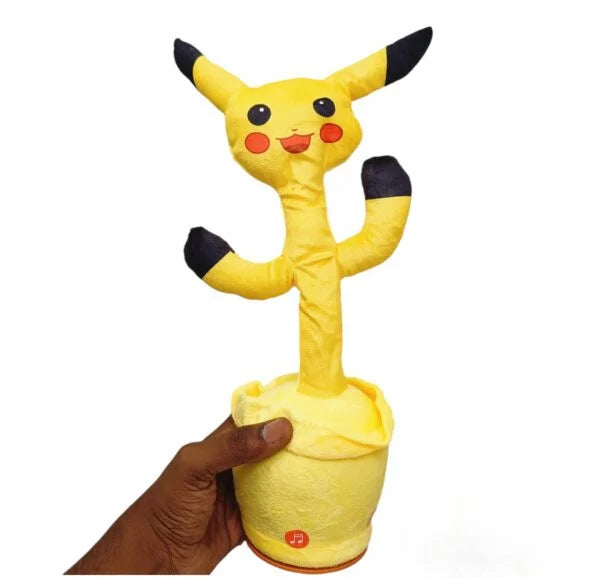 020052 New Dancing and Singing Spider Mans electric plush toy Singing Talking Christmas Dancing Pikachu Toy