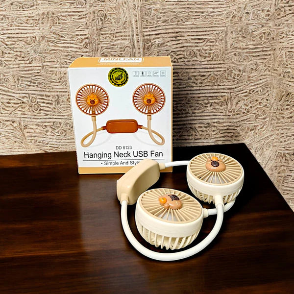 20519 Hand Free Neck Fan, 360 Degree Rotatable Portable Neck Fan