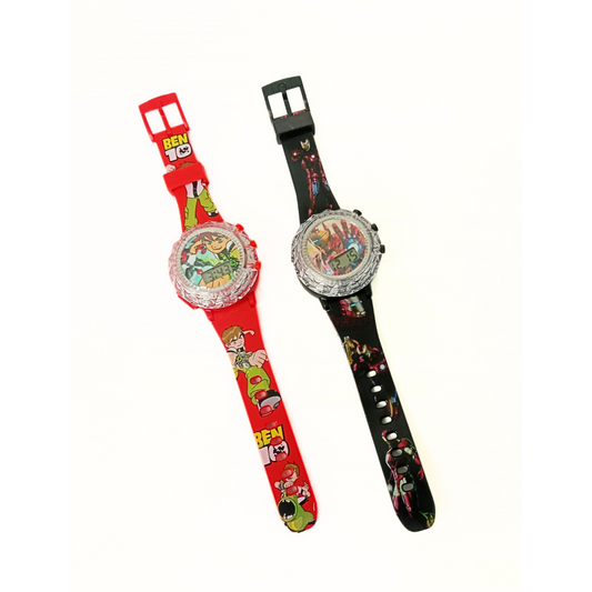 20346 Digital Spinner gyrodial Glowing Watch Rotating Cap Music Watches for Kids, Boys & Girls