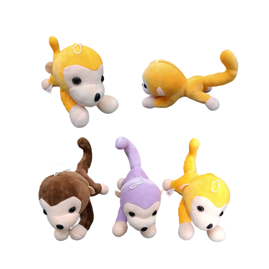 20340 Cute Monkey Soft Stuffed Plush Animal Toy for Kids Birthday Gifts 7D*32 Cm