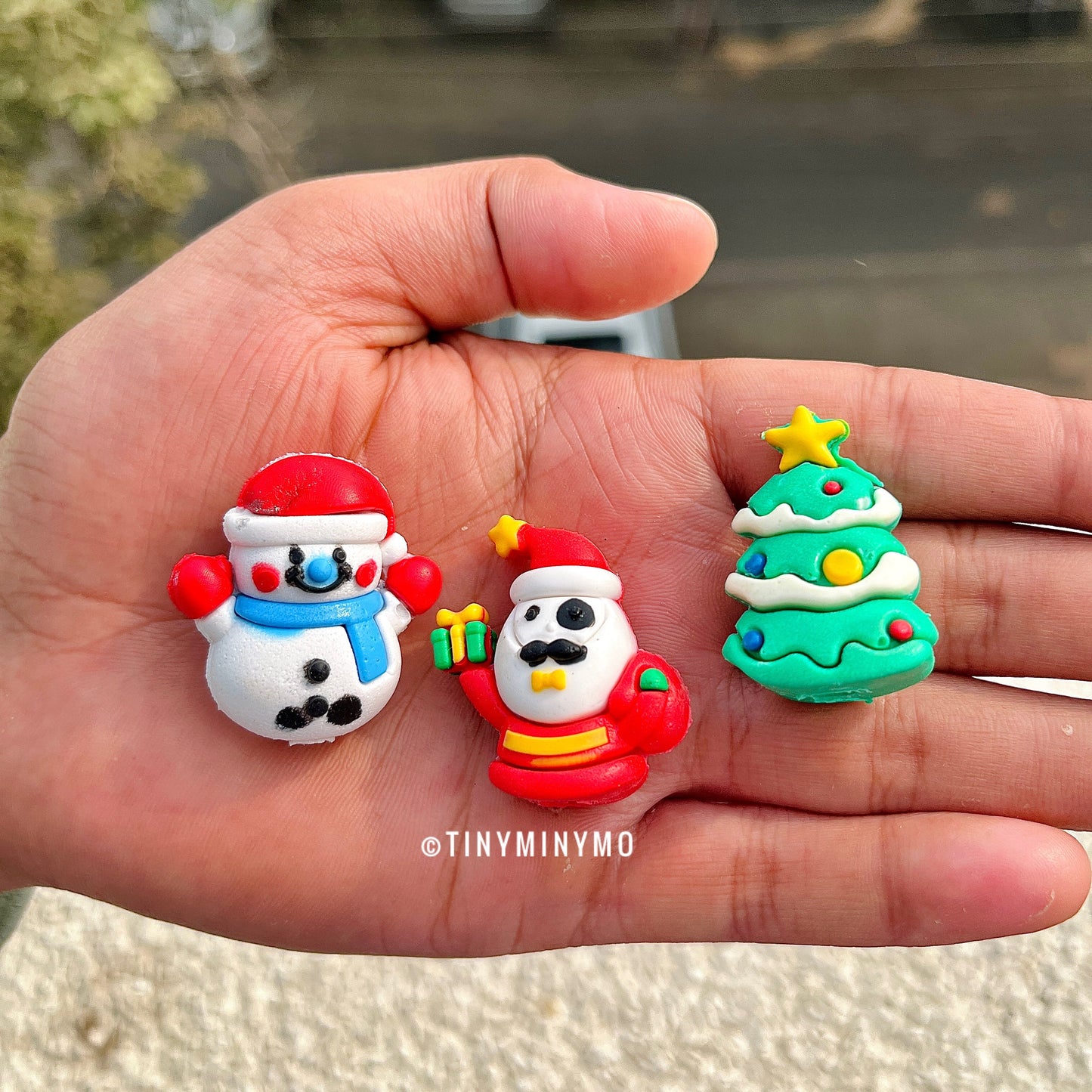 3500 Mini Christmas Eraser {1 Box 3 Pcs }