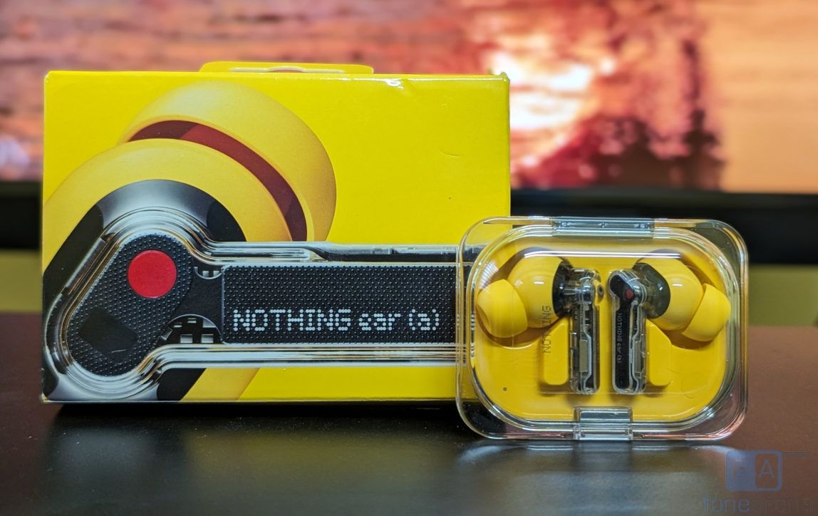 20432  Wireless Earbuds, 45dB Hybrid Noise Cancelling, Hi-Res Audio, Advanced Equaliser, Dual Connect, 6 Mics, 42.5H Playtime, Bluetooth Yellow