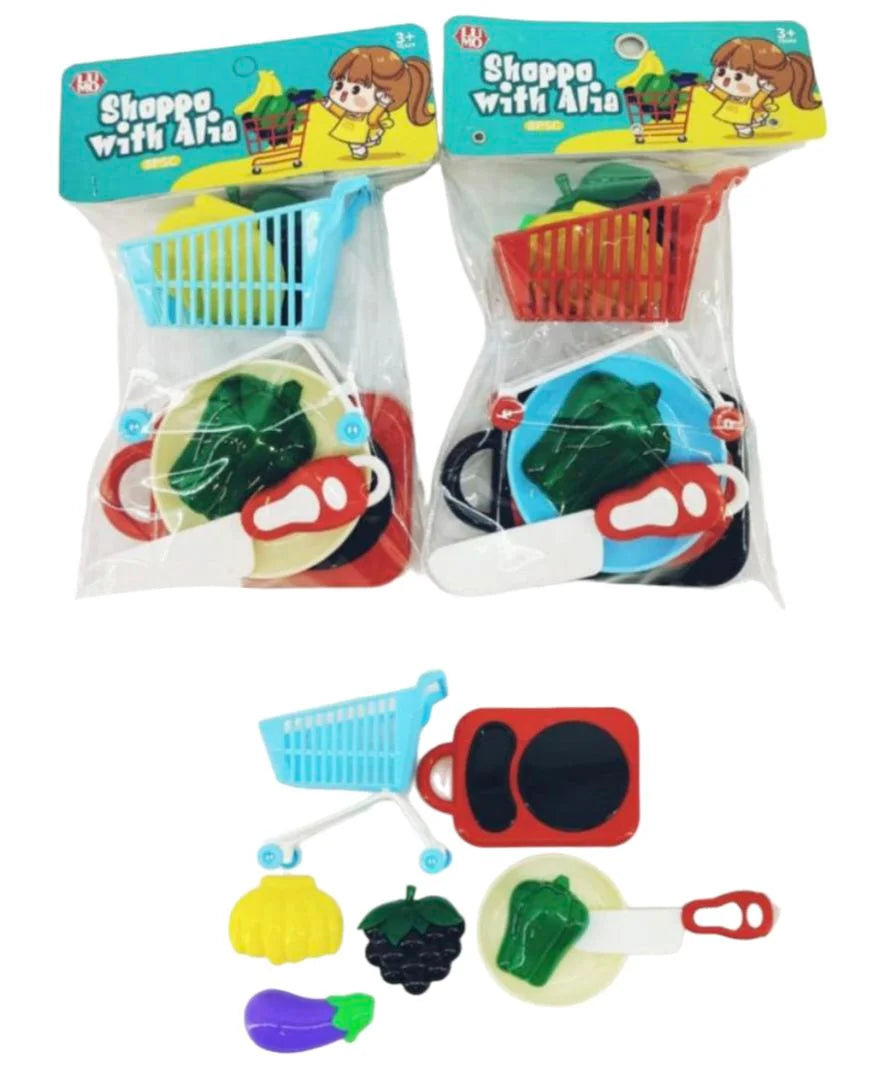 1224 Kitchen Sliceable Fruits and vegetables set