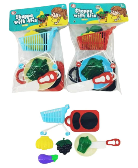 1224 Kitchen Sliceable Fruits and vegetables set