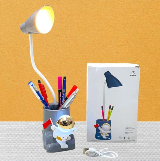 L2426 Astronaut LED Rechargeable Desk Lamp with Space Theme