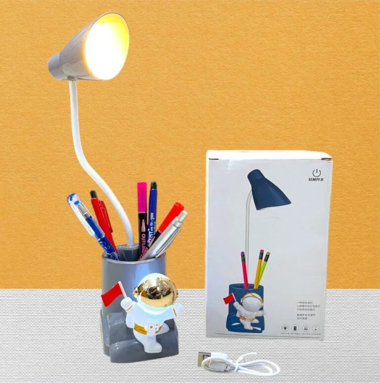 L2426 Astronaut LED Rechargeable Desk Lamp with Space Theme