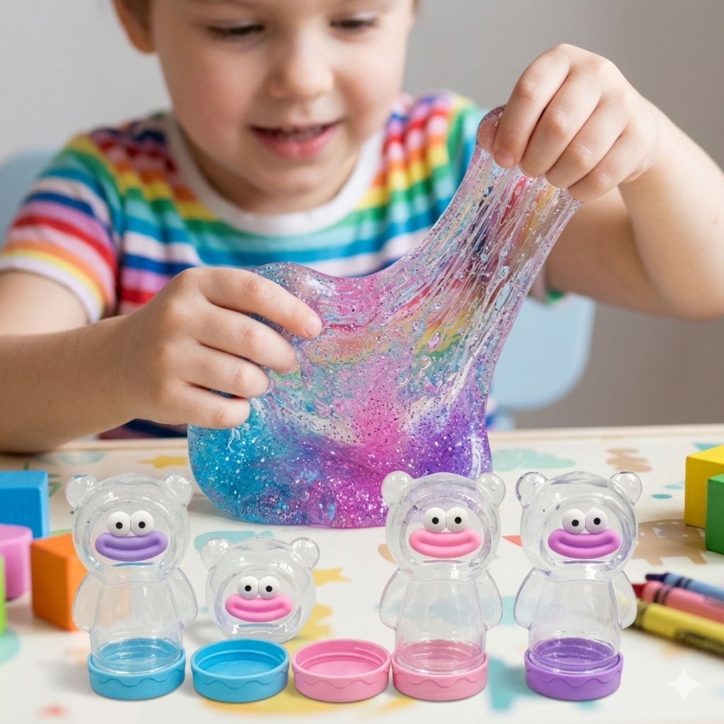 20632 Sonrisa, Slime with Toy Assorted Colour | Slime for Kids |