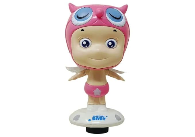 20634 Sleeping Baby Musical Dancing Toy for Toddler, Head Up and Down While Dancing, Two Modes