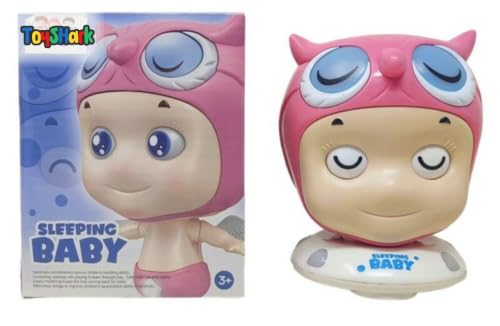 20634 Sleeping Baby Musical Dancing Toy for Toddler, Head Up and Down While Dancing, Two Modes