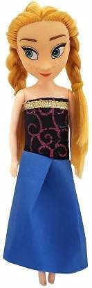 GD603 Two Frozen Doll Sister Anna elsa Set 16 cm Big Size for Kids