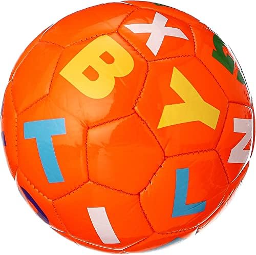 20650 1 No.Football, Rubber Moulded with Butyl Bladder, Training Ball for Beginners, Outdoor Use {Random Design}