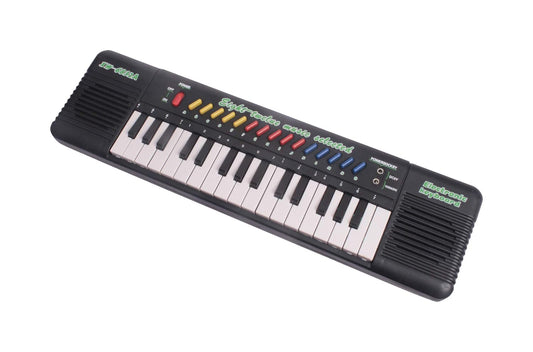 6832A Kids Piano Keyboard with Mic | 32 Keys, 15 Built-in Sounds & Effects | Electronic Musical Toy for Boys & Girls Age 3-8 | Educational & Recording Keyboard for Beginners