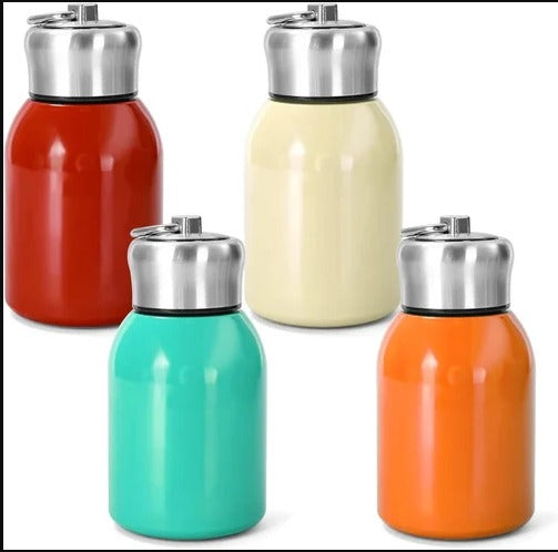 20928 300ML Stainless Steel Water Bottle with Infuser and Strainer – Leakproof Reusable Tumbler for Tea and Juice Multicolor