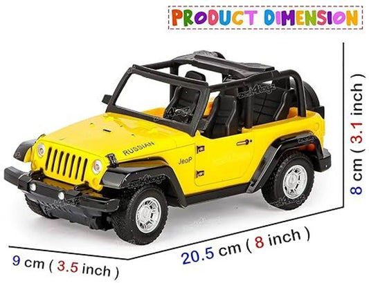 ABY-666 Remote Controlled Jeep, Remote Control Jeep Off Road Vehicle Toy, Remote Control Monster Jeep with Head Lights, Remote Control Jeep for Kids Boys & Girls