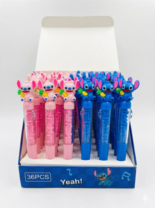 21301 [36 pcs] Puzzle Pen Retro Cartoon French Fries Novelty Pen – Cute Colorful Fun Writing Pen