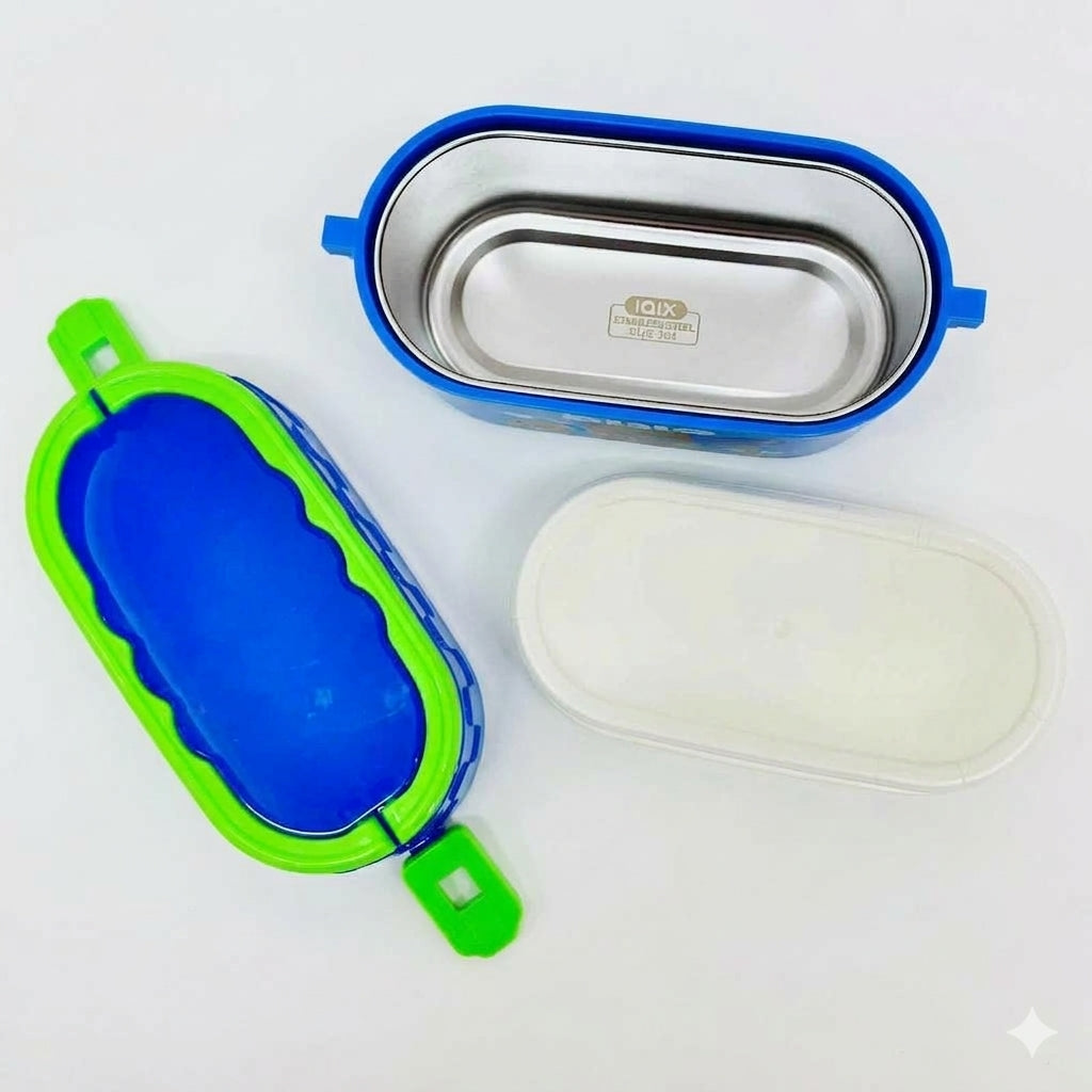 21312 Cartoon Lunch Box – Double Layer Tiffin with Handle