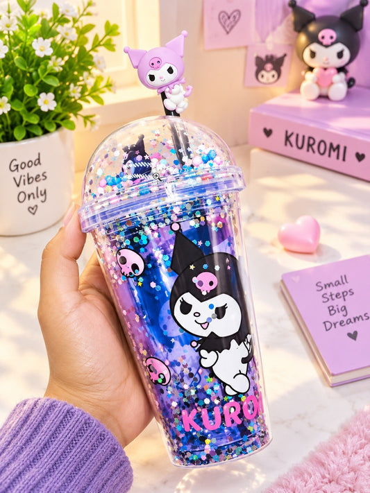 21312 Cutest Kuromi Character Design Shining Water Sipper