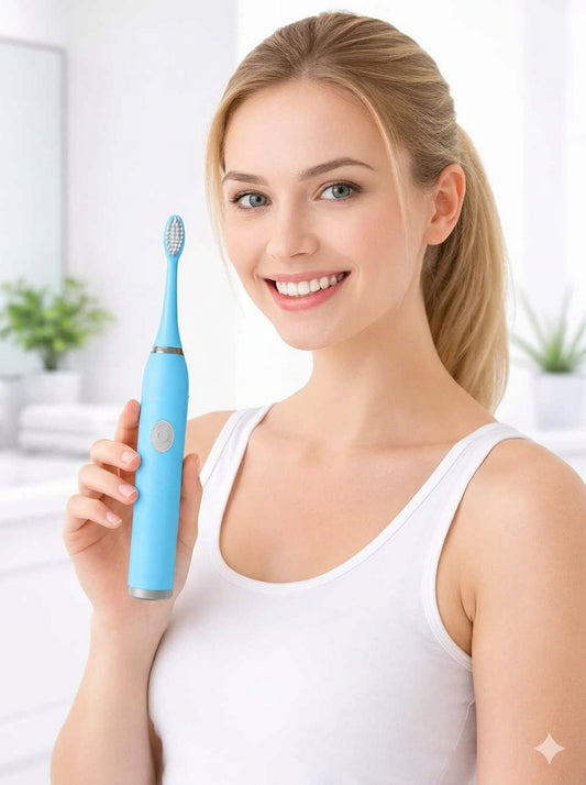 21314 Electric Toothbrush with 3 Replaceable Brush Heads | Sonic Toothbrush