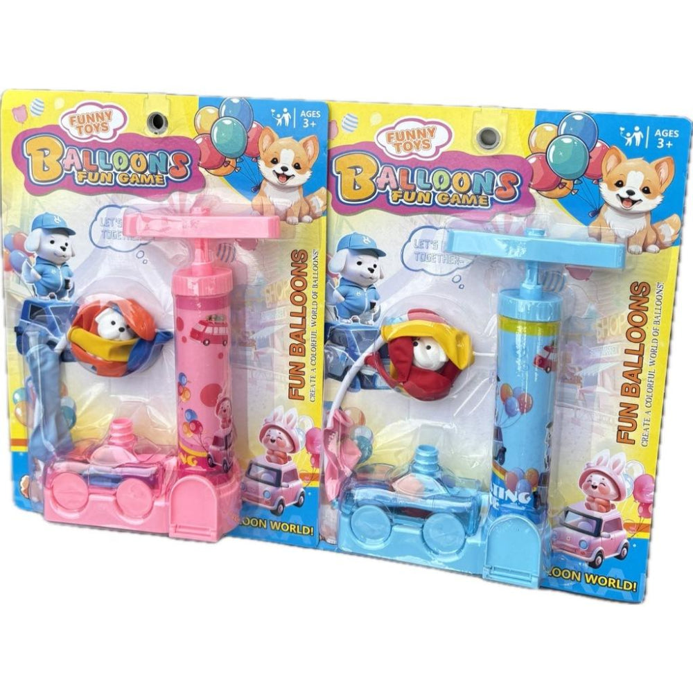 797 Balloon Pump Toy Candy in Toys with Candies and Toys {Pink/Blue}