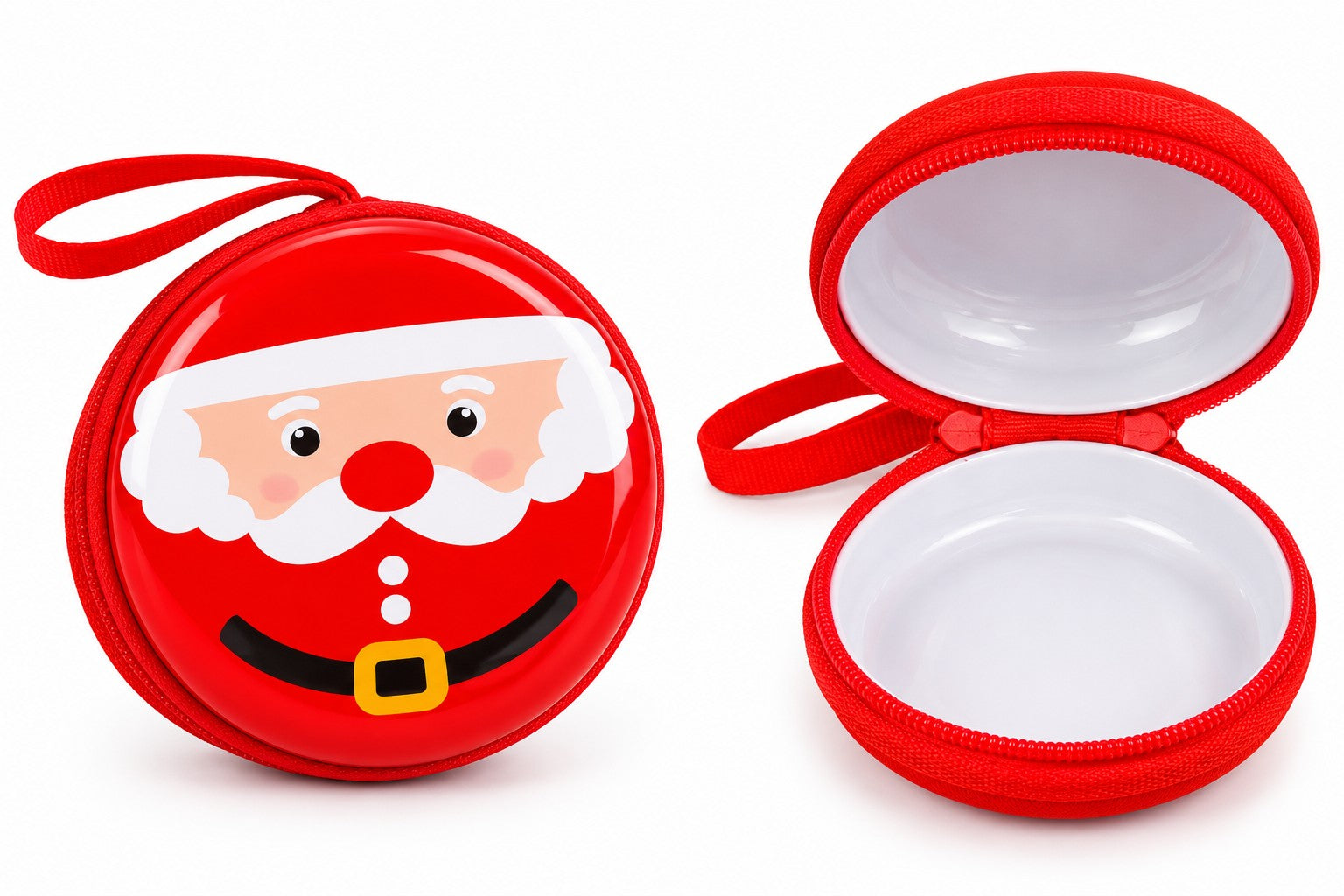 21567 Festive Santa Christmas Pouches in Winter Wonderland